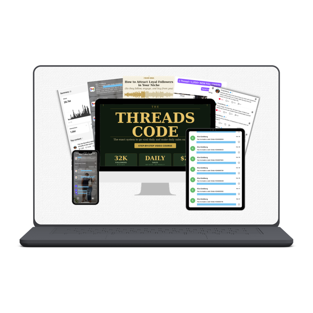 The Threads Code + 500+ Done-for-You Viral Threads
